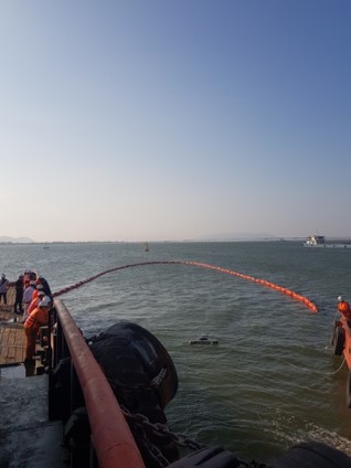 Dự án cung cấp thiết bị và diễn tập sự cố tràn dầu tại Cảng tổng hợp Vĩnh Tân Bình Thuận